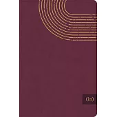 CSB (In)Courage Devotional Bible, Bordeaux Leathertouch, Indexed