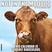 Not in the Mooood 2024 12 X 12 Wall Calendar