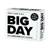 Big Day 2024 6.2 X 5.4 Box Calendar