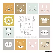 Baby’s First Year Undated 12 X 12 Wall Calendar