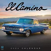 El Camino 2024 12 X 12 Wall Calendar