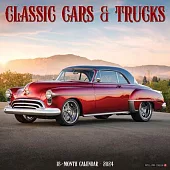 Classic Cars & Trucks 12 X 12 Wall Calendar