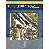 Three for All Winds - Bass Clef Instruments