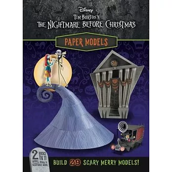 Disney: Tim Burton’s the Nightmare Before Christmas Paper Models