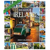 365 Days in Ireland Picture-A-Day Wall Calendar 2024