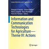 Information and Communication Technologies for Agriculture--Theme IV: Actions