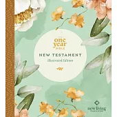 The One Year Bible New Testament: NLT (Softcover, Floral Paradise)