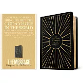 The Message Anniversary Edition (Leather-Look, Life-Light Black)