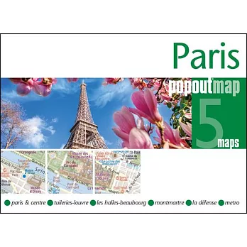 Paris Popout Map