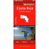 Michelin Costa Rica Map 804