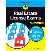 Real Estate License Exams for Dummies, (+ 4 Practice Exams and 525 Flashcards Online)