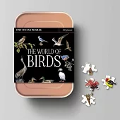 The World of Birds: A Tiny Tin Can Puzzle: The Carry-On Miniature Puzzle Set with Bird Handbook