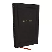 NKJV Holy Bible, Personal Size Large Print Reference Bible, Black, Leathersoft, 43,000 Cross References, Red Letter, Thumb Indexed, Comfort Print: New