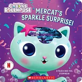Mercat’s Sparkle Surprise: A Touch-And-Feel Storybook (Gabby’s Dollhouse)