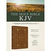 Holy Bible Kjv: Highlighting God’s Promises to You (Gold & Camel)
