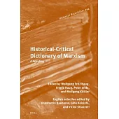 Historical-Critical Dictionary of Marxism: A Selection