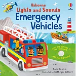 聲+光按鍵書：急救交通工具Lights and Sounds Emergency Vehicles (Sound and Light Books)
