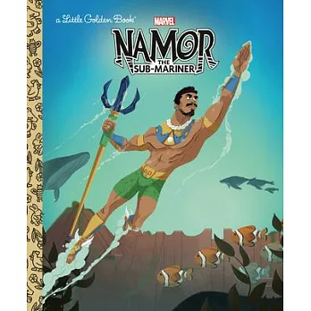 Namor the Sub-Mariner Little Golden Book (Marvel)