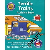 Amazing Machines Terrific Trains Sticker Activity Book