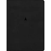 CSB Men’s Daily Bible, Black Leathertouch, Indexed