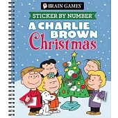Brain Games - Sticker by Number: A Charlie Brown Christmas