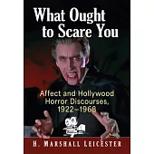 What Ought to Scare You: Affect and Hollywood Horror Discourses, 1922-1968