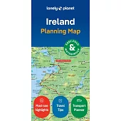 Lonely Planet Ireland Planning Map 2