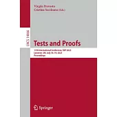 Tests and Proofs: 17th International Conference, Tap 2023, Leicester, Uk, July 18-19, 2023, Proceedings