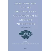 Proceedings of the Boston Area Colloquium in Ancient Philosophy: Volume XXXVII (2022)