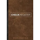 Check Register: A5 Balancing Checkbook Ledger for Personal or Business Banking and Checking Acount Transactions