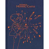 霍爾的移動城堡：燙印布面空白筆記本/素描本 Howl’s Moving Castle Sketchbook