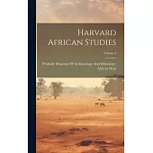 Harvard African Studies; Volume 3