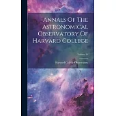 Annals Of The Astronomical Observatory Of Harvard College; Volume 26