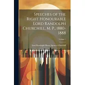 Speeches of the Right Honourable Lord Randolph Churchill, M. P., 1880-1888; Volume 1