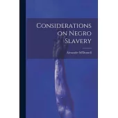 Considerations on Negro Slavery