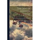 The Laws of Avanzini: Laws of Planes Moving at an Angle in Air and Water