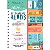 American Library Association Recommended Reads and Undated Planner: A 12-Month Book Log and Undated Planner with Weekly Reads, Book Trackers, and More