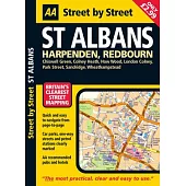 AA Street by Street: St Albans: Harpenden, Redbourn