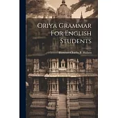 Oriya Grammar For English Students