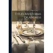 Titles And Forms Of Address