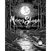 Moon Shine Dark Theme Coloring Book