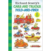 交通工具摺頁找找書Richard Scarry’s Cars and Trucks Fold-and-Find! (Richard Scarry’s Busy World)