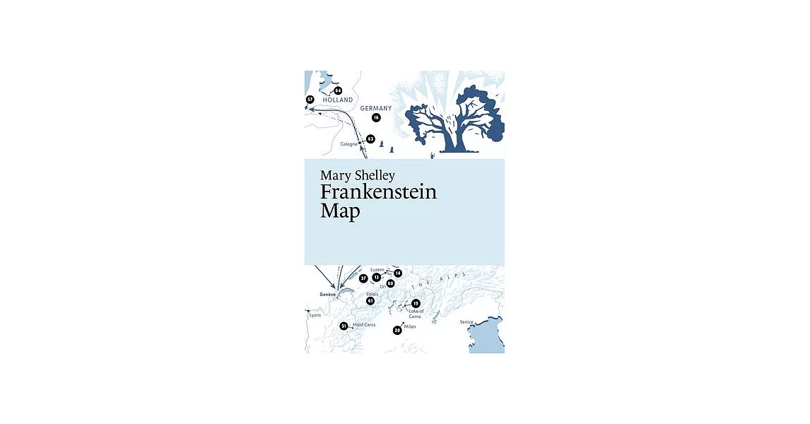 Mary Shelley, Frankenstein Map | 拾書所