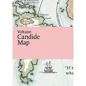 Voltaire, Candide Map
