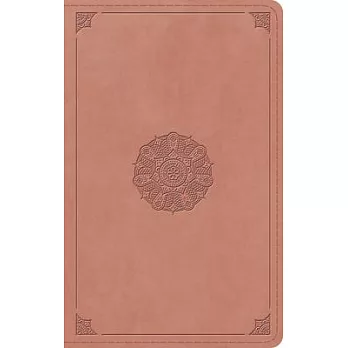 ESV Thinline Bible (Trutone, Blush Rose, Emblem Design)