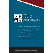 Wpa: Writing Program Administration 47.1 (Fall 2023)