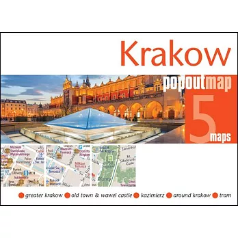Krakow Popout Map