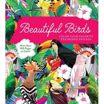 Beautiful Birds Coloring Book: Color Your Favorite Feathered Friends