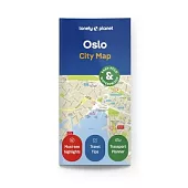 Lonely Planet Oslo City Map 2