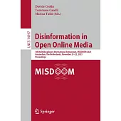 Disinformation in Open Online Media: 5th Multidisciplinary International Symposium, Misdoom 2023, Amsterdam, the Netherlands, November 21-22, 2023, Pr